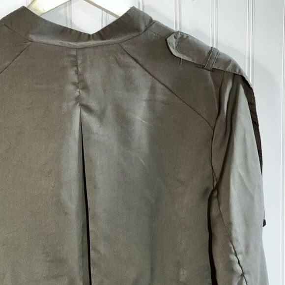 Haoduoyi Casual Open Front Jacket Women’s XXL Green Classic Long Sleeve  Snap - Picture 10 of 11